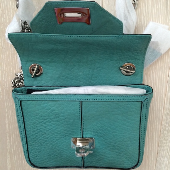 NWT Rebecca Minkoff Alaina Purse Bag Teal
